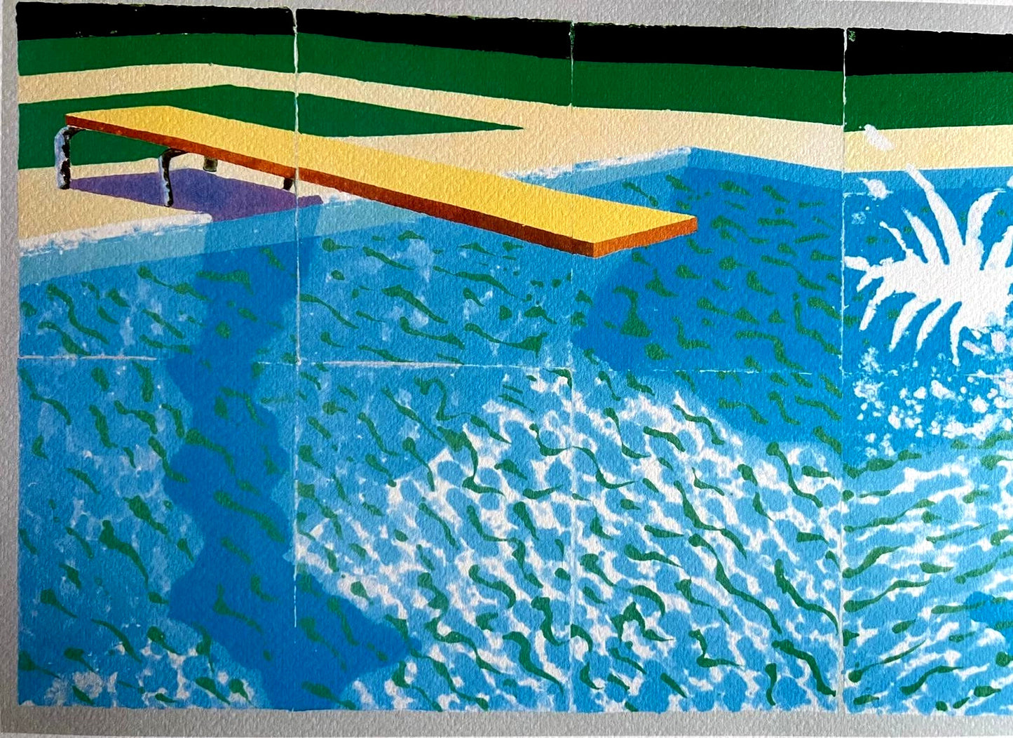 David Hockney Signed Hand Numbered Painting Coa