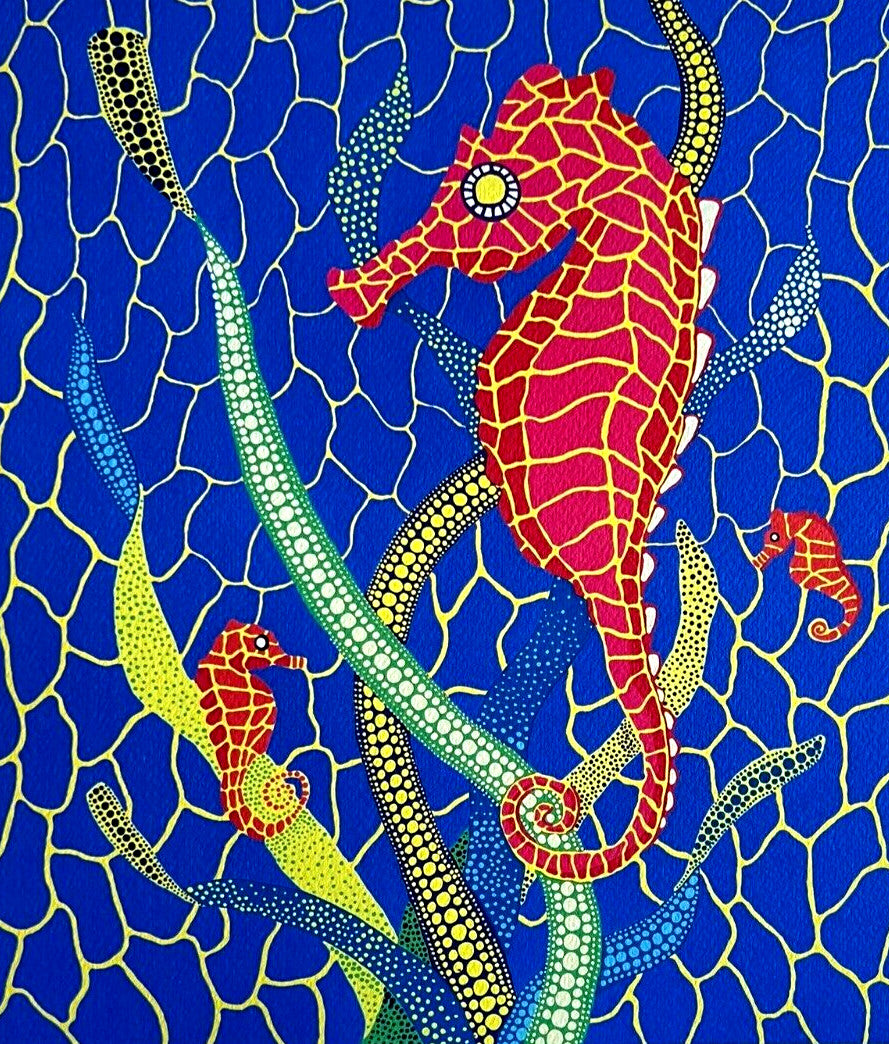 Yayoi Kusama Lithograph Mori Museum Coa Hand Numbered 200 Exe