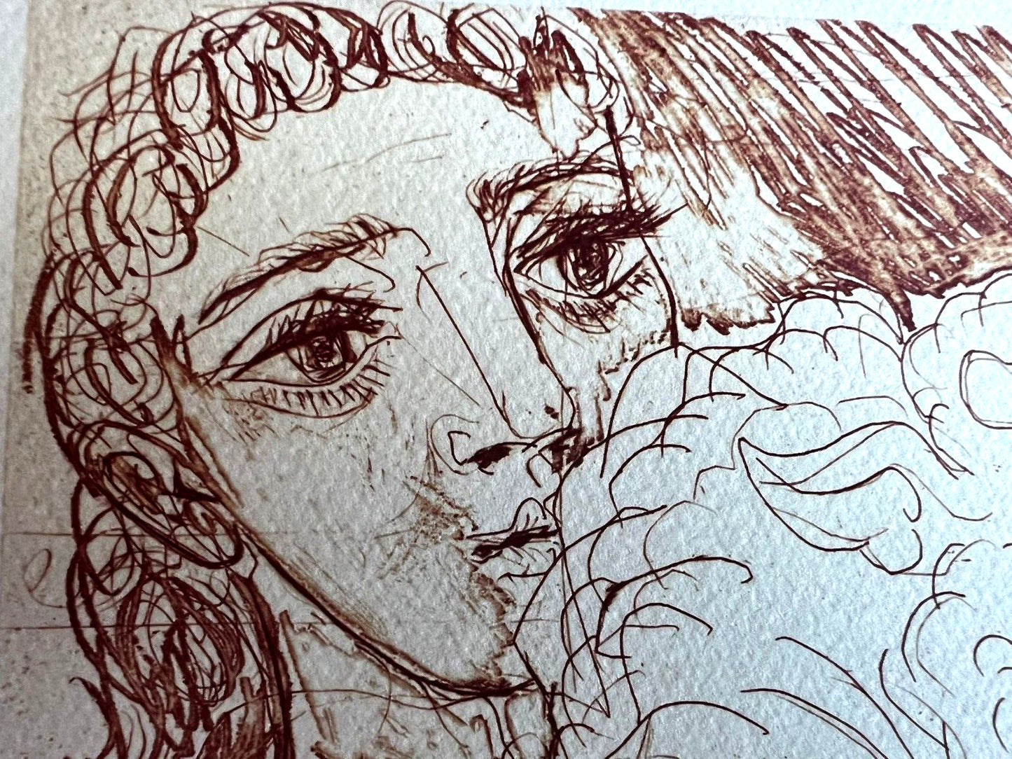 Pablo Picasso Lithograph Coa Signed Numbered Limited Edition In 180 Exe