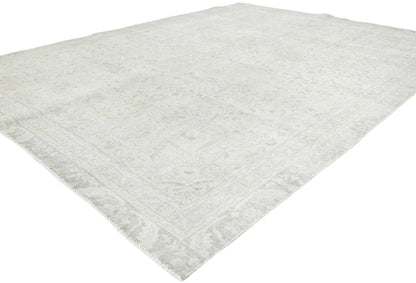 8X11 Handmade Vintage Oriental Rug Antique Distressed Floral Design Carpet