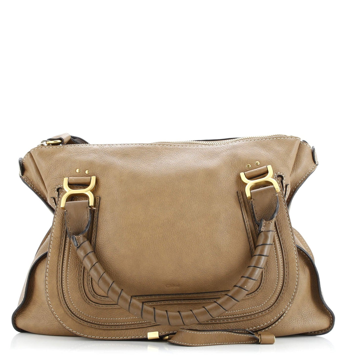 Chloe Marcie Shoulder Bag Leather Large