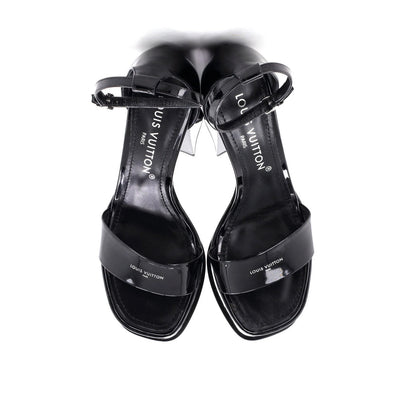Louis Vuitton Women'S Fame Platform Sandals Patent