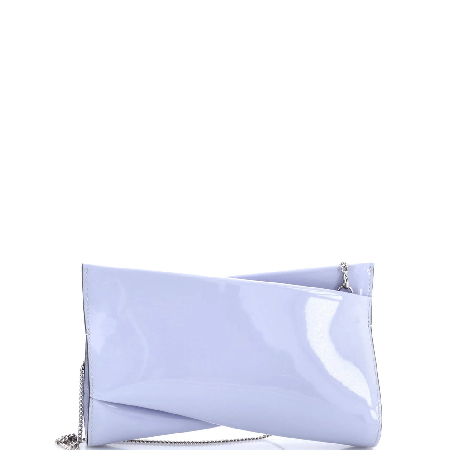 Christian Louboutin Loubitwist Clutch On Chain Leather Small