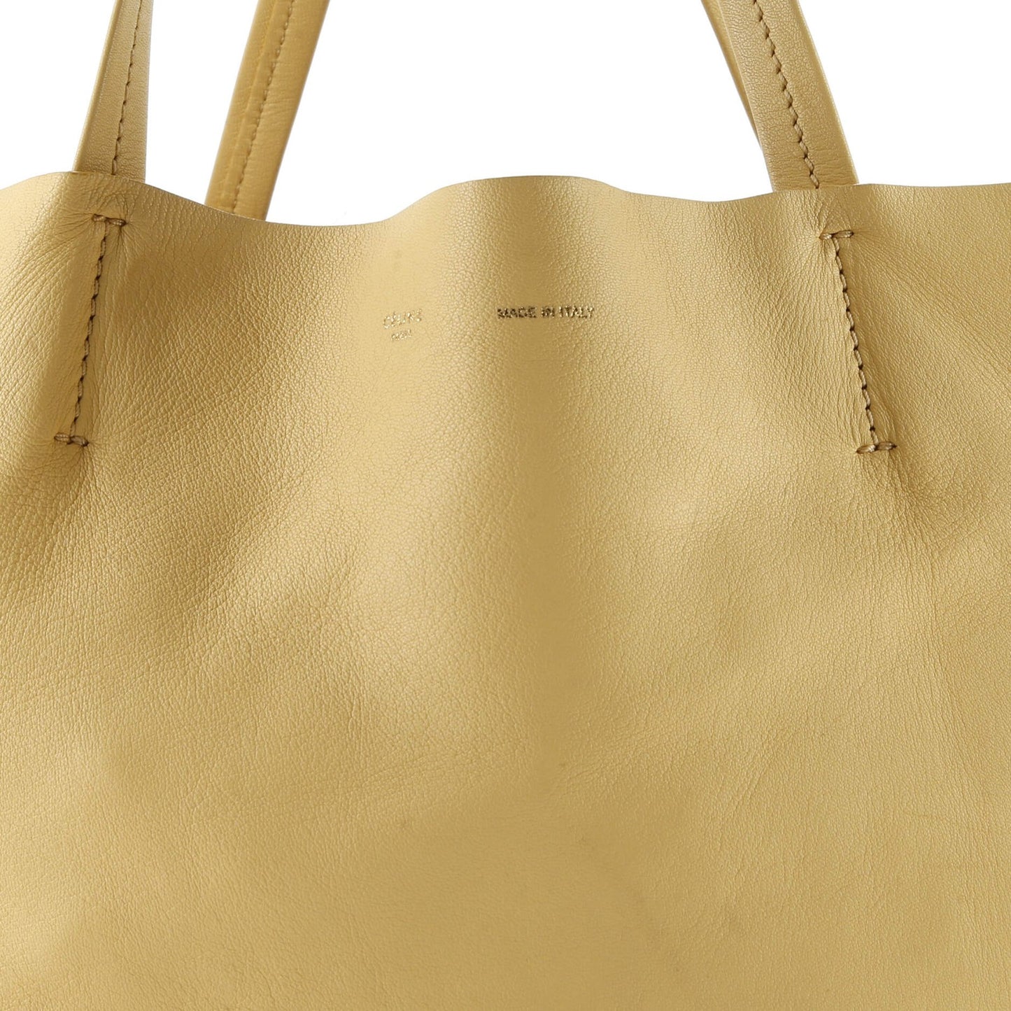 Celine Horizontal Bi-Cabas Tote Leather Large