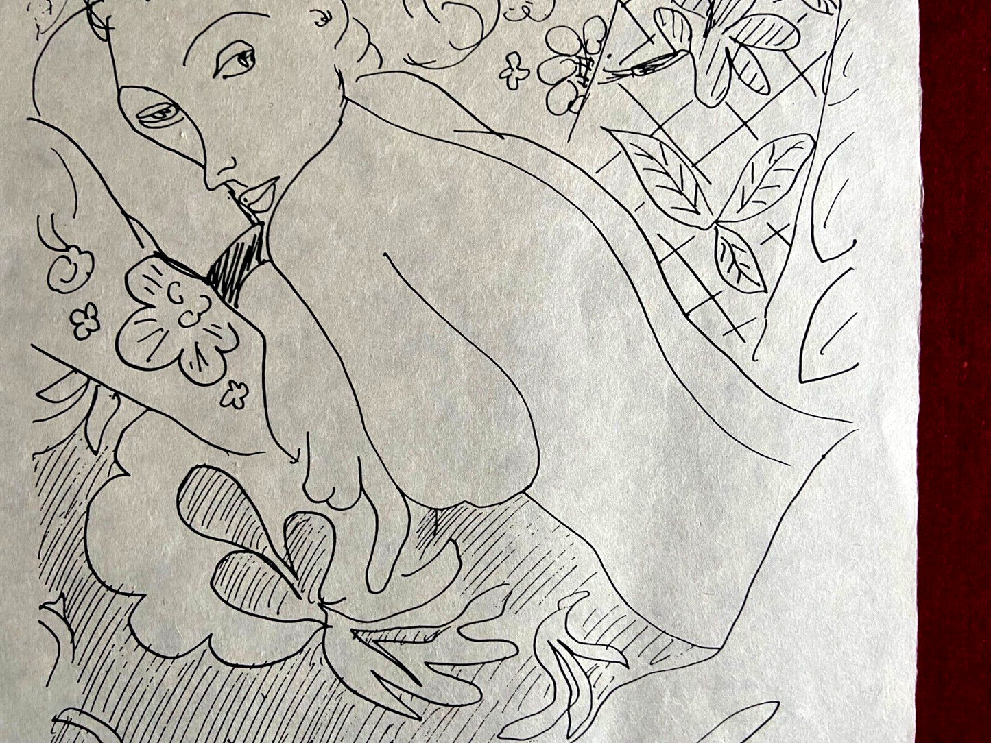 Henri Matisse Lithograph Hand Made Coa Signed Numbered Collection