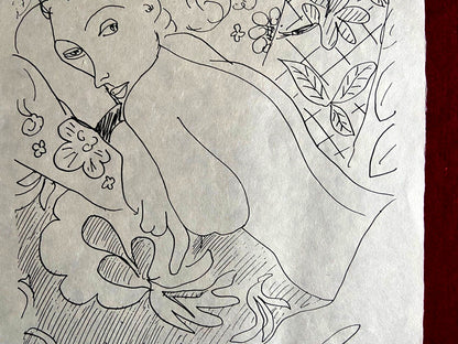 Henri Matisse Lithograph Hand Made Coa Signed Numbered Collection