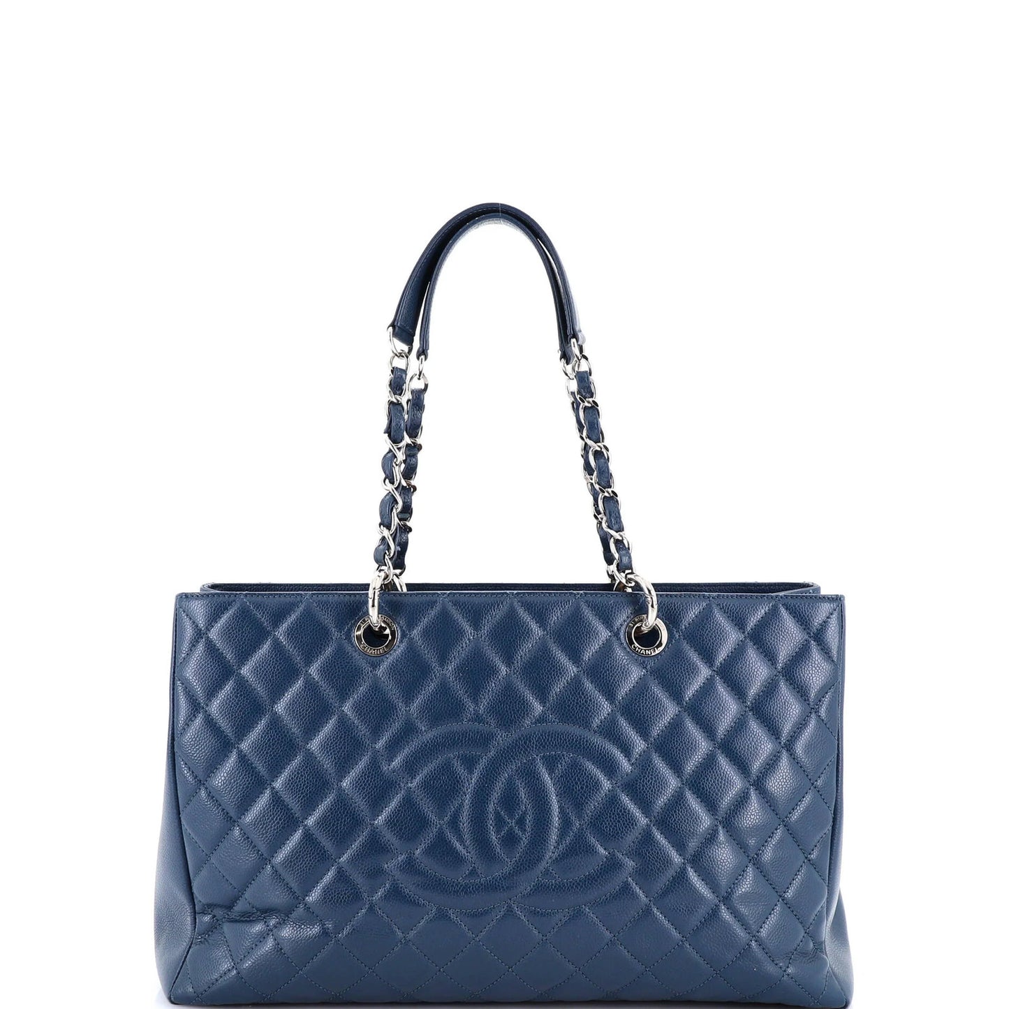 Chanel Grand Shopping Tote Quilted Caviar Xl