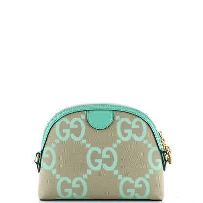 Gucci Ophidia Dome Shoulder Bag Jumbo Gg Canvas Small