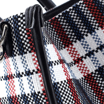 Gucci Iccug Tote Embroidered Faux Raffia Large