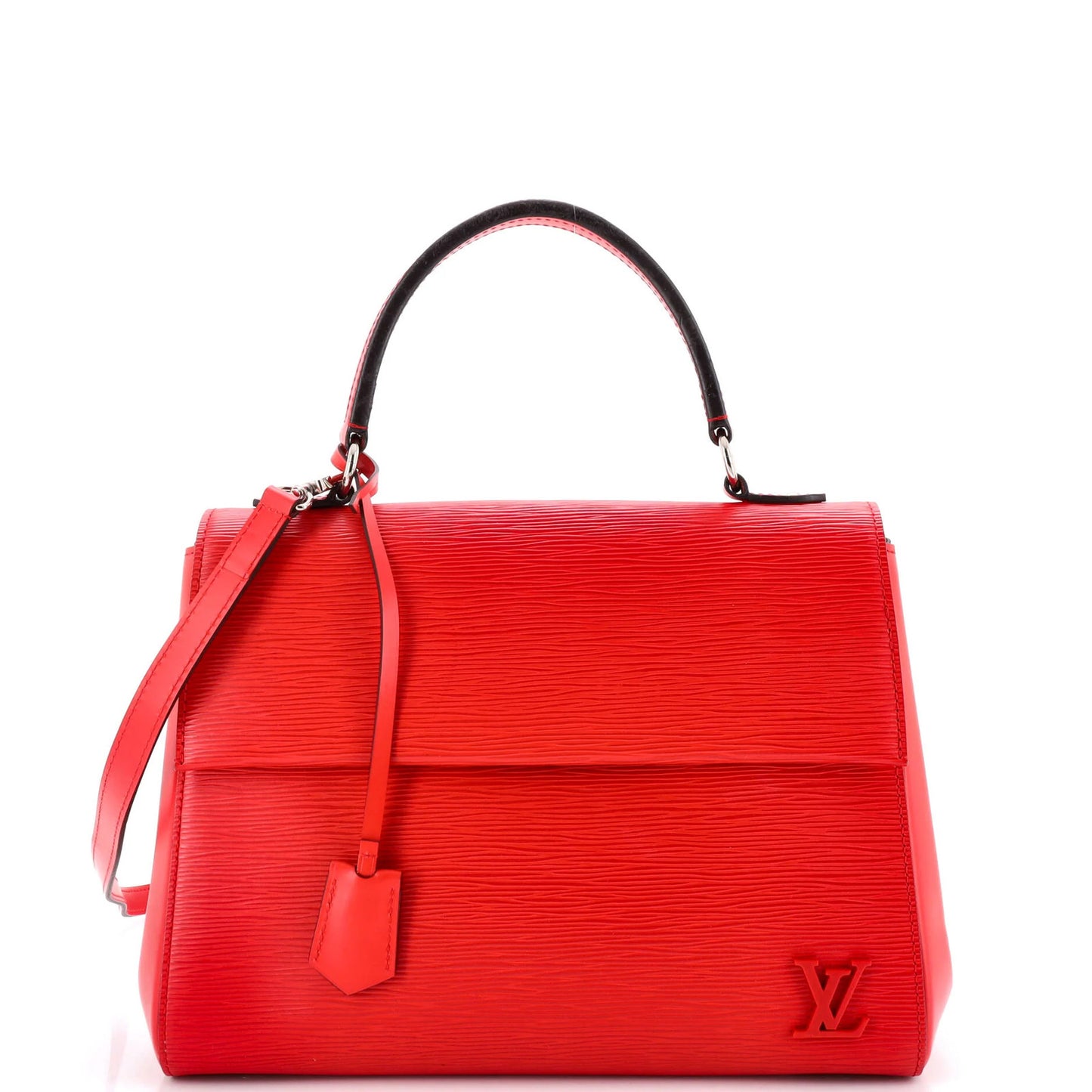 Louis Vuitton Cluny Top Handle Bag Epi Leather Mm