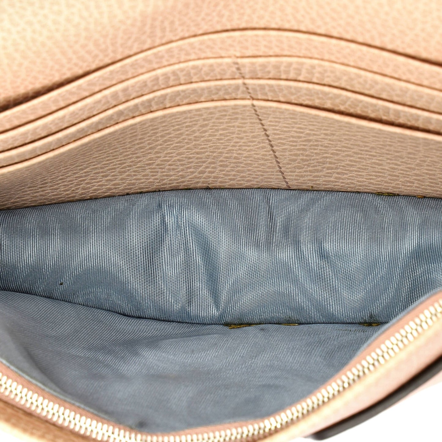 Gucci Petite Gg Marmont Chain Wallet Leather Mini