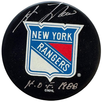 Guy Lafleur Autographed Official Game Puck