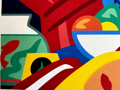 Tom Wesselmann Lithograph Coa Signed Op Numbered By Hand - Jim Dine