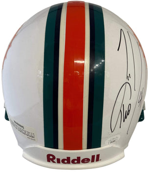 Zach Thomas Autographed Miami Dolphins Full Size Rep Helmet (Jsa)