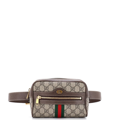 Gucci Ophidia Belt Bag Gg Coated Canvas Small