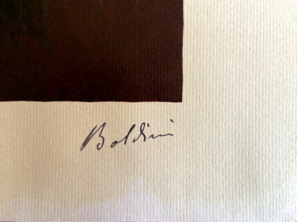 Giovanni Boldini Lithograph Coa E Firma Limitata Pubblicata
