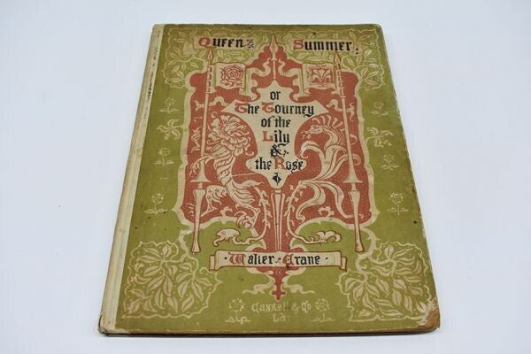 Walter Crane "Queen Summer Or The Journey Of The Lily And The Rose" 1891 English