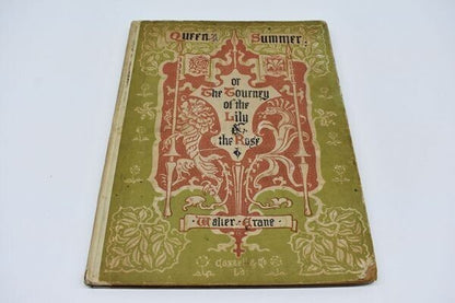 Walter Crane "Queen Summer Or The Journey Of The Lily And The Rose" 1891 English
