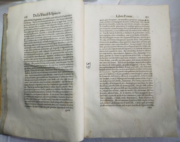 1650 First Edition Bartoli Life Of St. Ignatius Jesuit Vellum Folio
