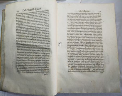 1650 First Edition Bartoli Life Of St. Ignatius Jesuit Vellum Folio