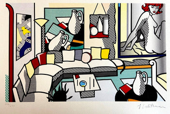 Roy Lichtenstein Lithograph Signed Numbered