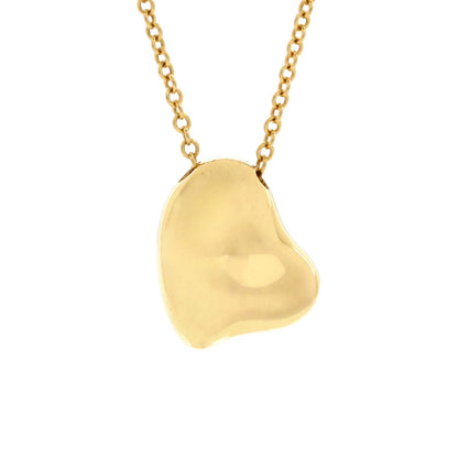 Tiffany & Co. Elsa Peretti Full Heart Necklace 18K Yellow Gold