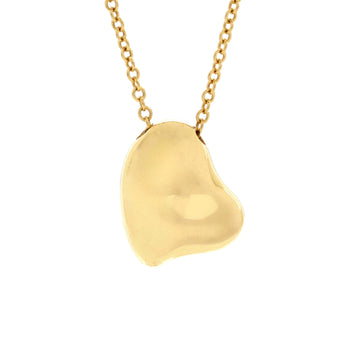 Tiffany & Co. Elsa Peretti Full Heart Necklace 18K Yellow Gold