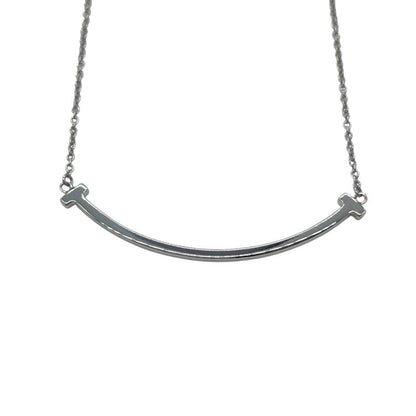 Tiffany & Co. T Smile Small Necklace K18Wg