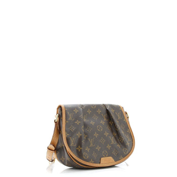 Louis Vuitton Menilmontant Handbag Monogram Canvas Pm