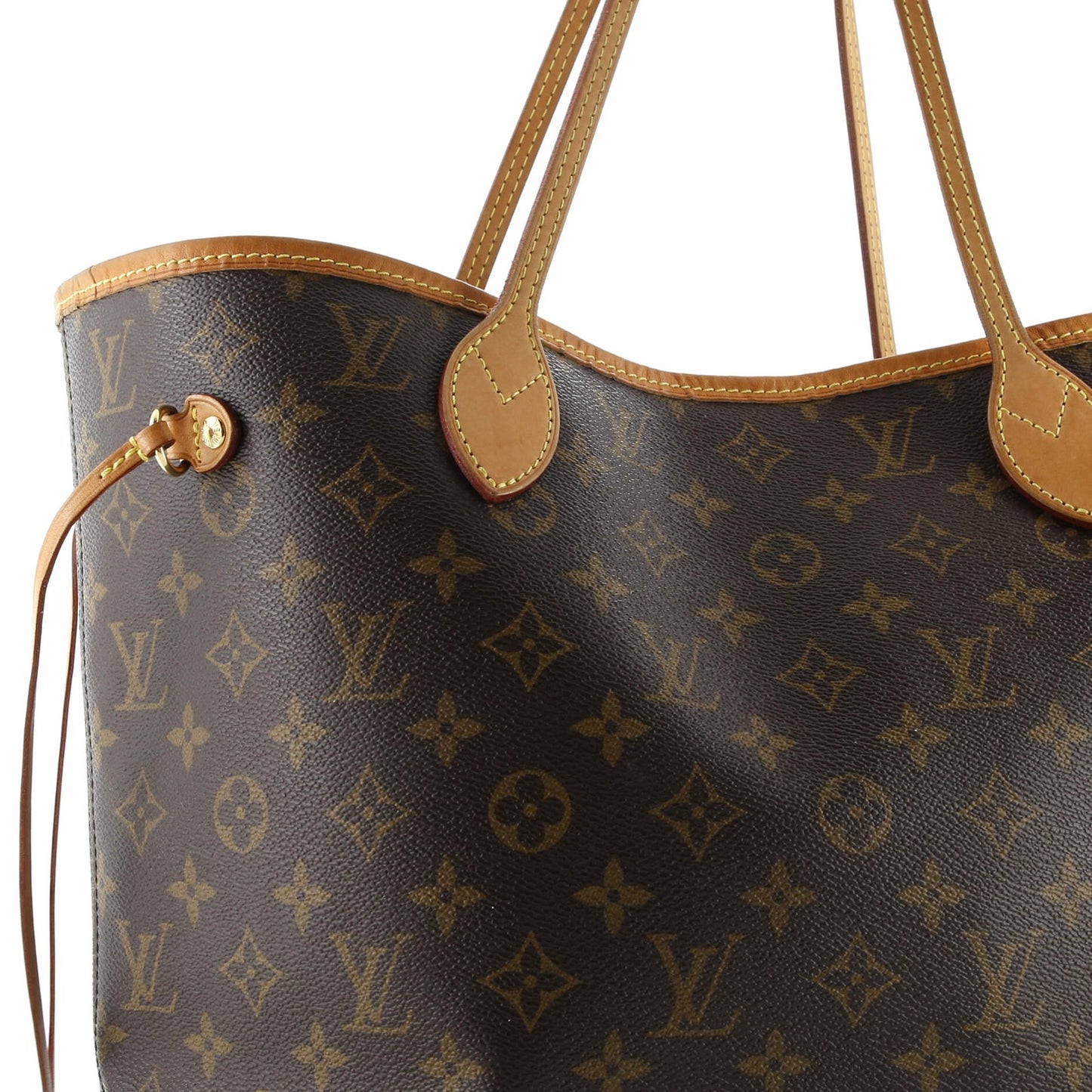 Louis Vuitton Neverfull Nm Tote Monogram Canvas Mm