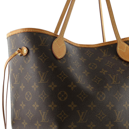 Louis Vuitton Neverfull Nm Tote Monogram Canvas Mm
