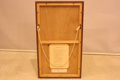 Signed Munenori Makino Sosh?/ Autumn Attire 1981 Japanese Woodblock Print