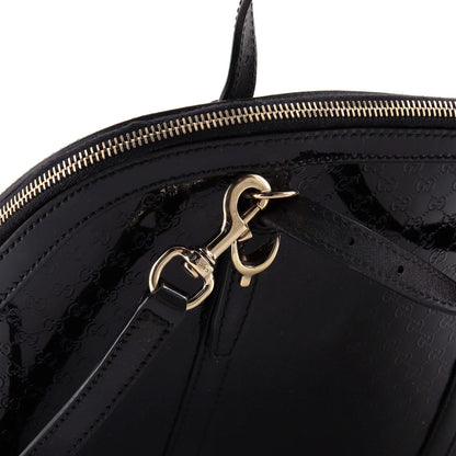 Gucci Nice Top Handle Bag Microguccissima Patent Small