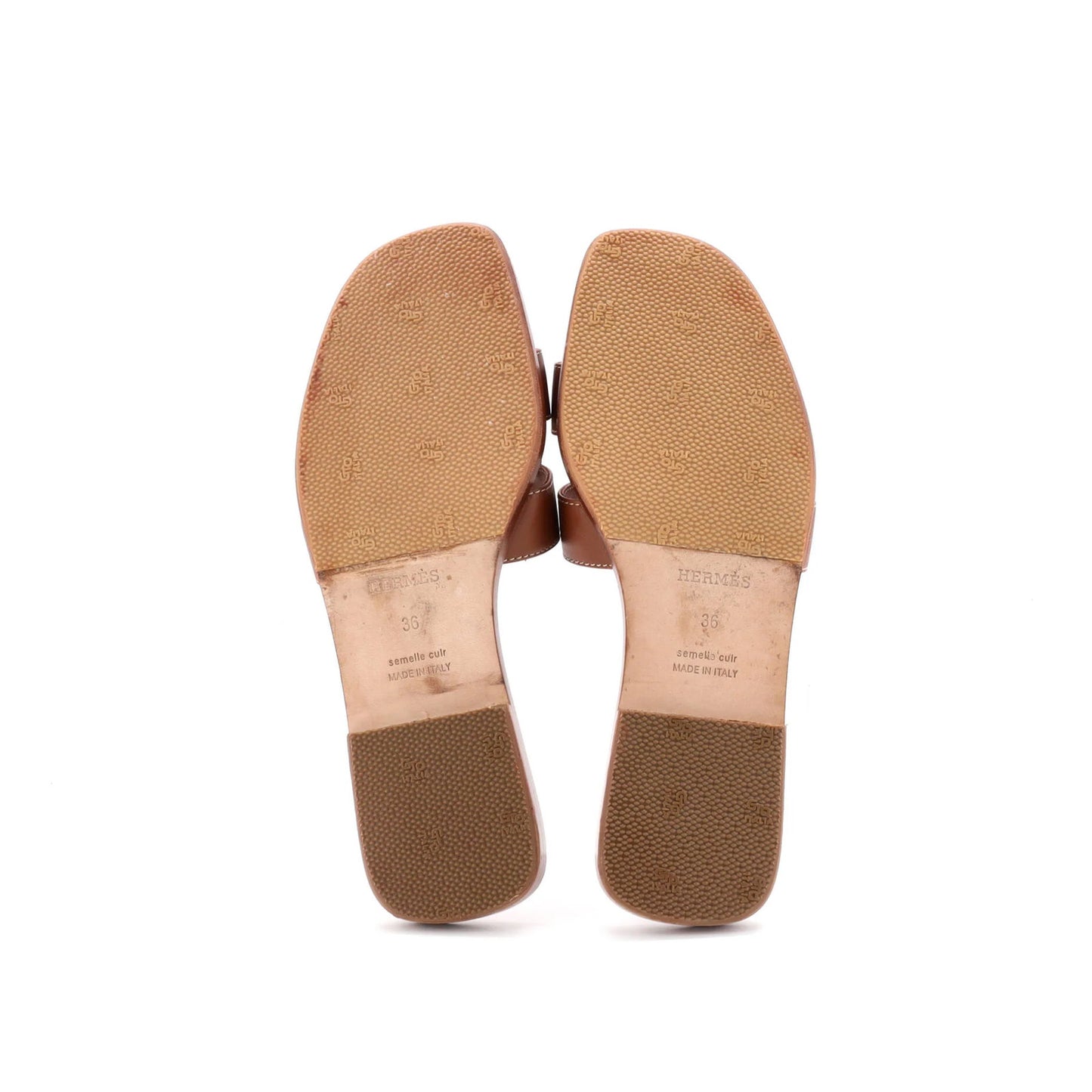 Hermes Women'S Oran Sandals Leather