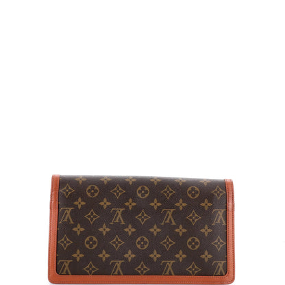 Louis Vuitton Dame Pochette Monogram Canvas Gm