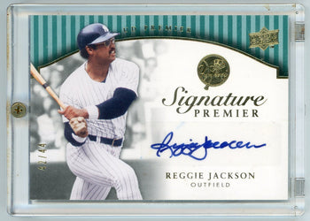 Reggie Jackson 2008 Autographed Upper Deck