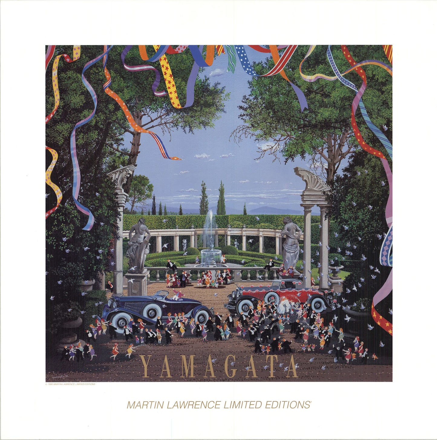 Hiro Yamagata Wedding " Offset Lithograph Pop Art