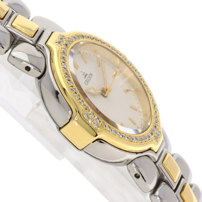 SSxK18YG SEIKO CREDOR DiamondBezel Watches GSAB004 Stainless Steel/