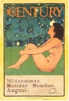 Maxfield Parrish The Century Les Matres De Laffiche Plate, 18951899 Chaix