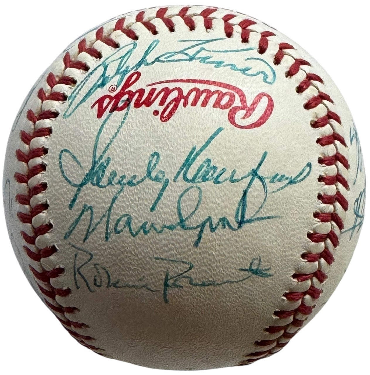 1984 Cracker Jack Old Timers Baseball Classic Autographed Baseball