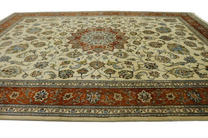 Rare Vintage Oriental Rug Classic Floral