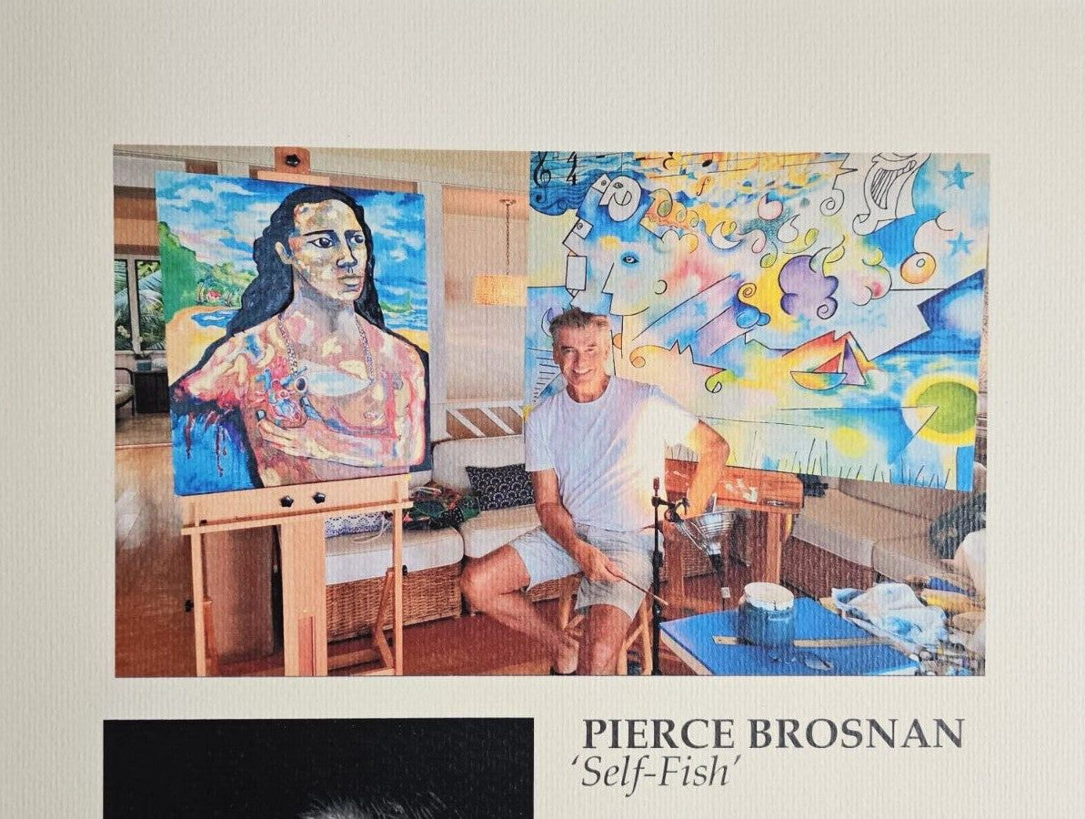 Pierce Brosnan Lithograph, 200 Ex