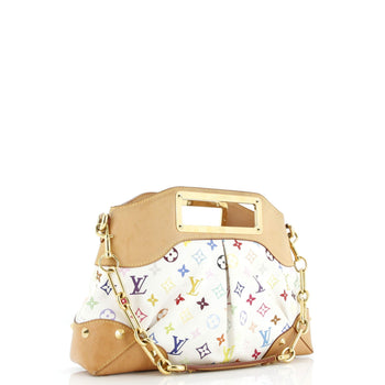 Louis Vuitton Judy Handbag Monogram Multicolor Mm