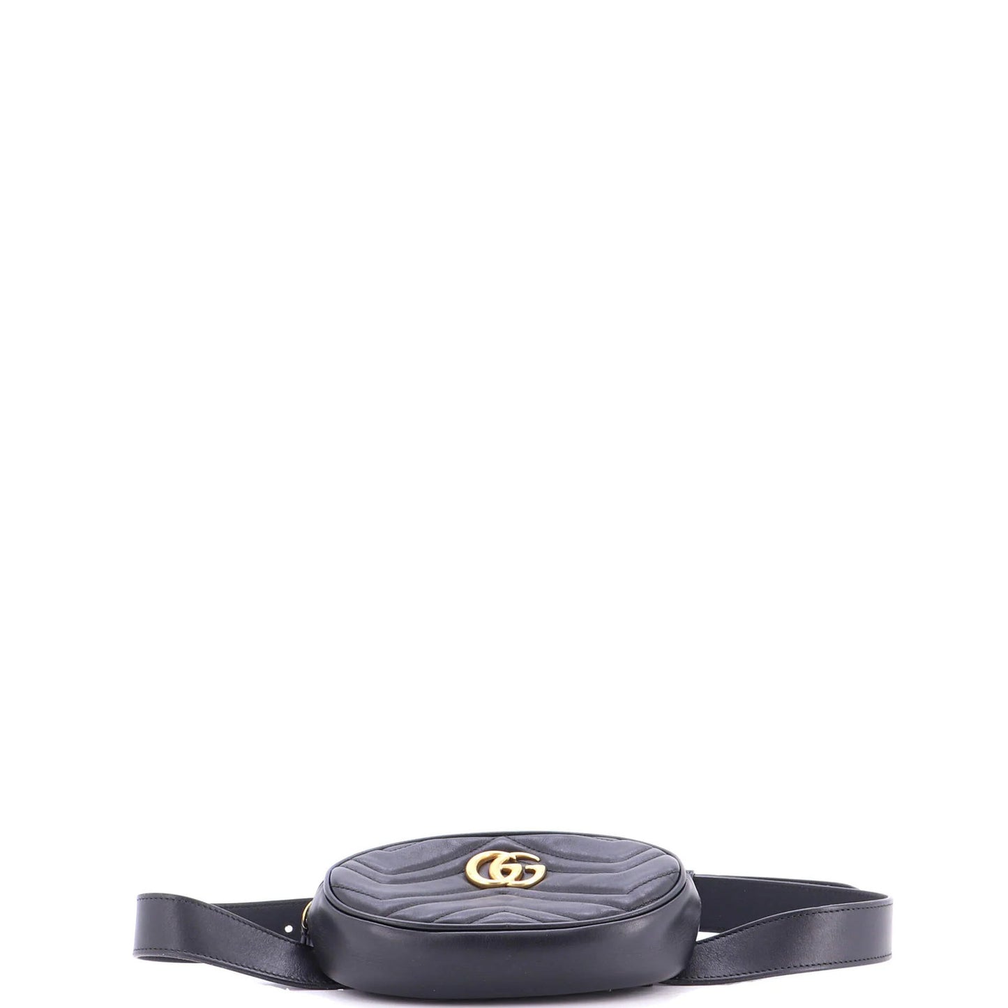 Gucci Gg Marmont Belt Bag Matelasse Leather