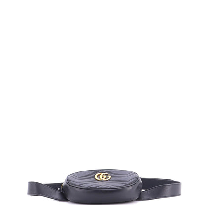 Gucci Gg Marmont Belt Bag Matelasse Leather