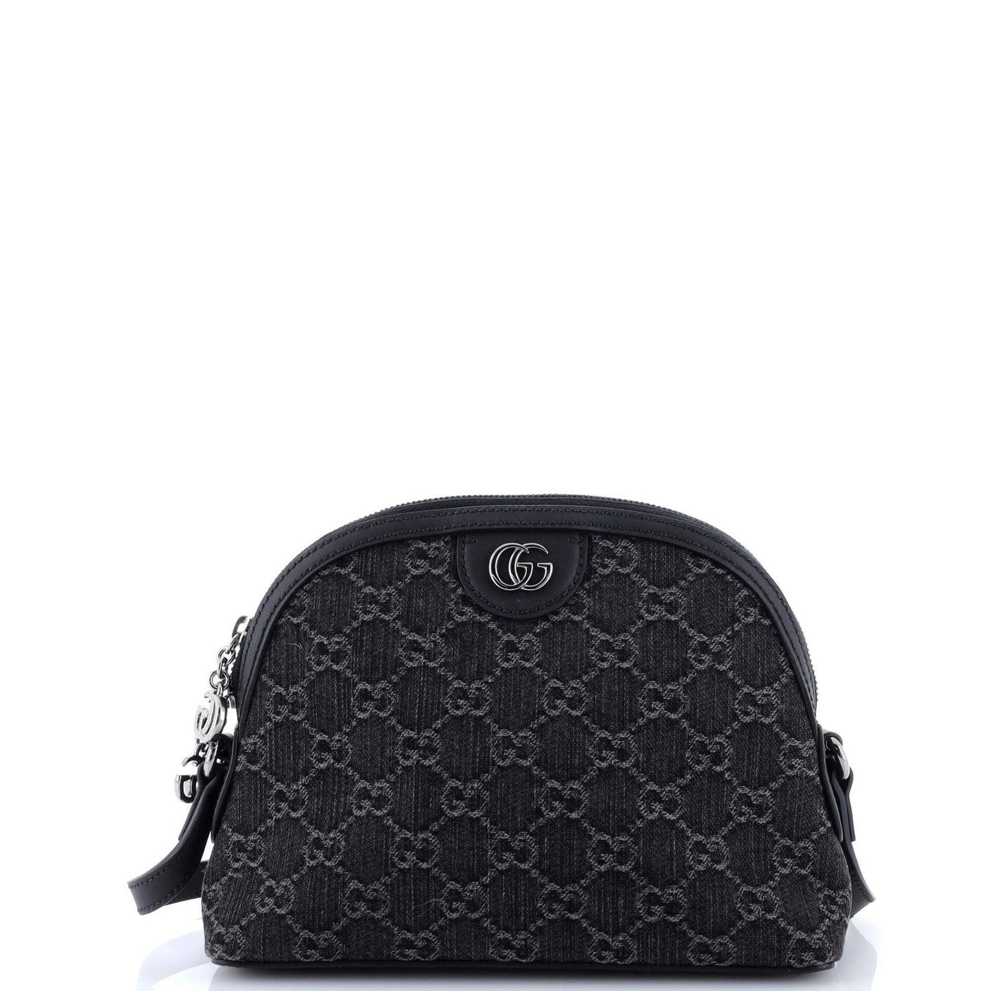 Gucci Ophidia Dome Shoulder Bag Gg Denim Small