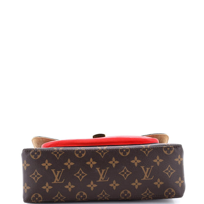 Louis Vuitton Marignan Handbag Monogram Canvas With Leather