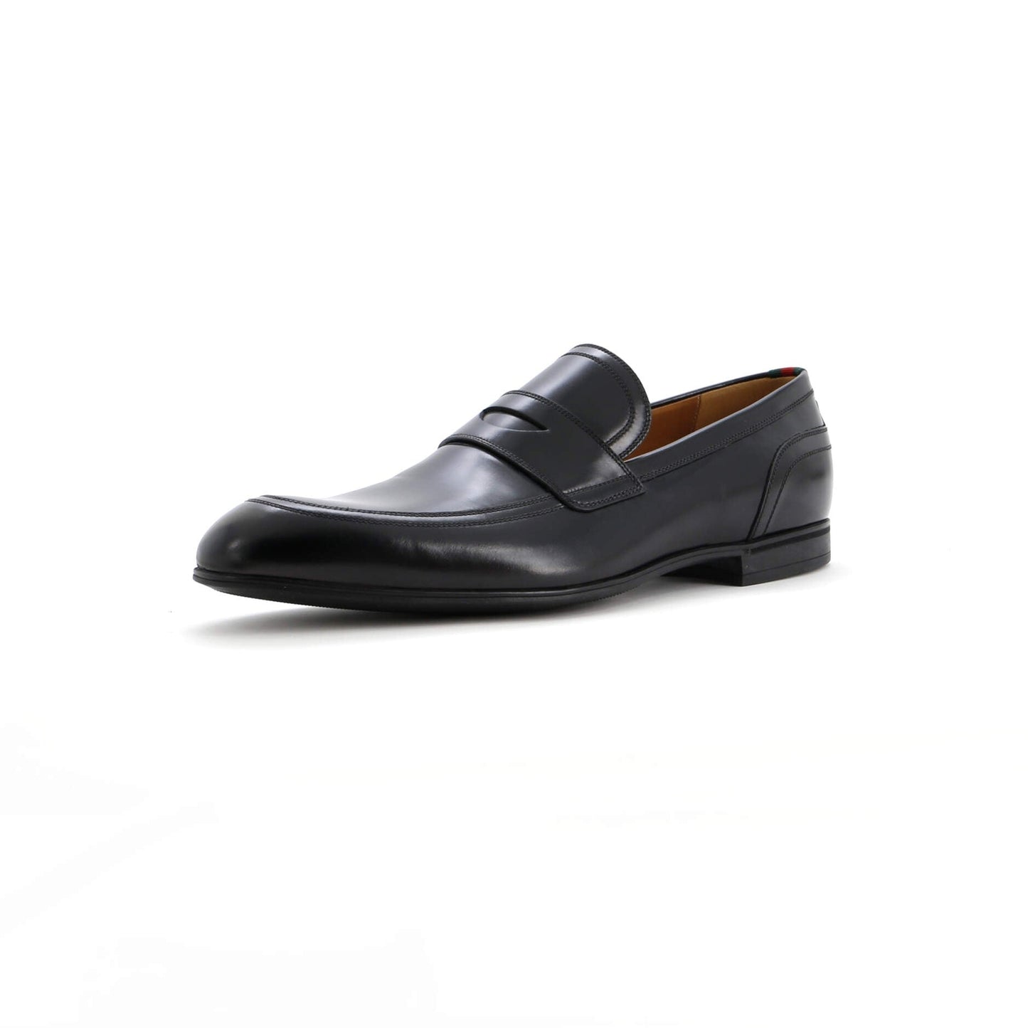 Gucci Men'S Web Loafers Leather