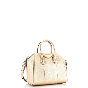 Givenchy Antigona Bag Snakeskin Embossed Leather Mini