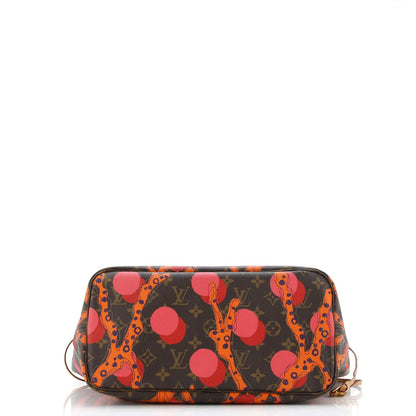 Louis Vuitton Neverfull Nm Tote Limited Edition Monogram Ramages Mm